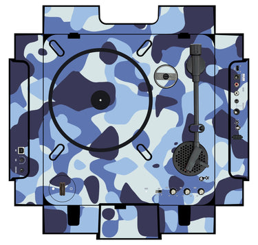 Numark PT 01 incl. Sides Skin Camo Navy